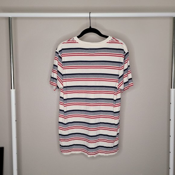 Vans Apparel Mens High Quality Striped T-Shirt - Size: Small - Picture 2 of 3